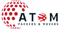 Atom Packers and Movers logo